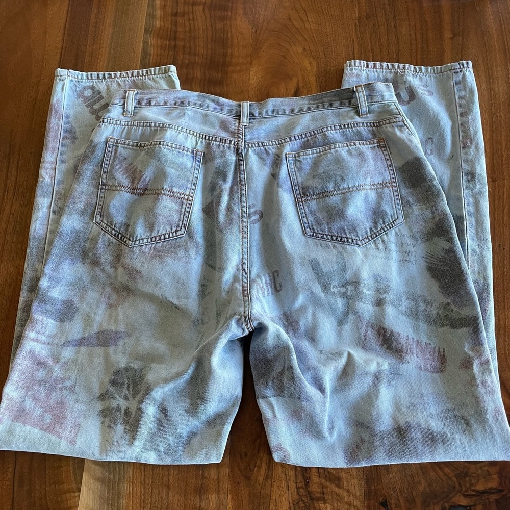 VINTAGE Streetwear Matching Set! Chico’s Design Lightweight Smile Chambray Denim - Picture 6 of 15